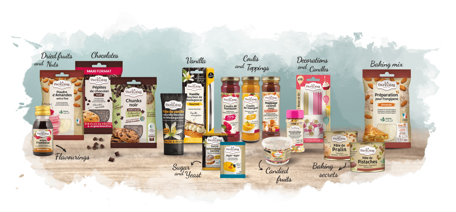 Illustration La Pateliere range products