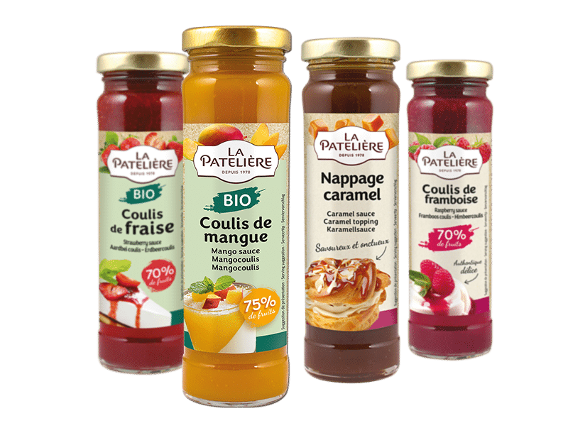 coulis et nappages la pateliere