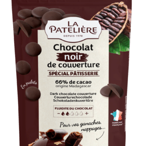 66% dark chocolate couverture palets