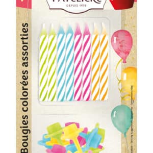 Assorted birthday candles x16