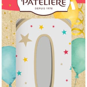 Bougie chiffre 0
