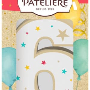 Bougie chiffre 6