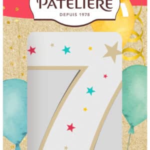 Bougie chiffre 7