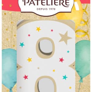 Bougie chiffre 8