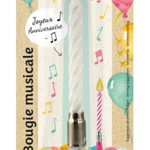 Bougie musicale