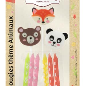 Bougies animaux x15
