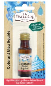 Colorant naturel liquide bleu
