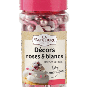 Mélange de décors roses et blancs
