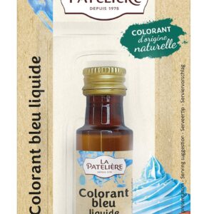 Natural blue liquid colorant