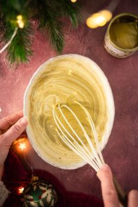 ganache pistache buche pistache La Patelière